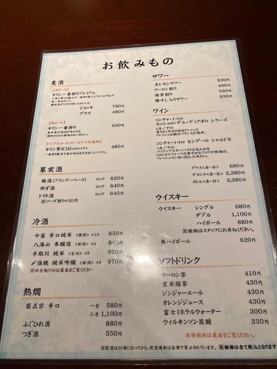 Kuzumi Menu photo 2
